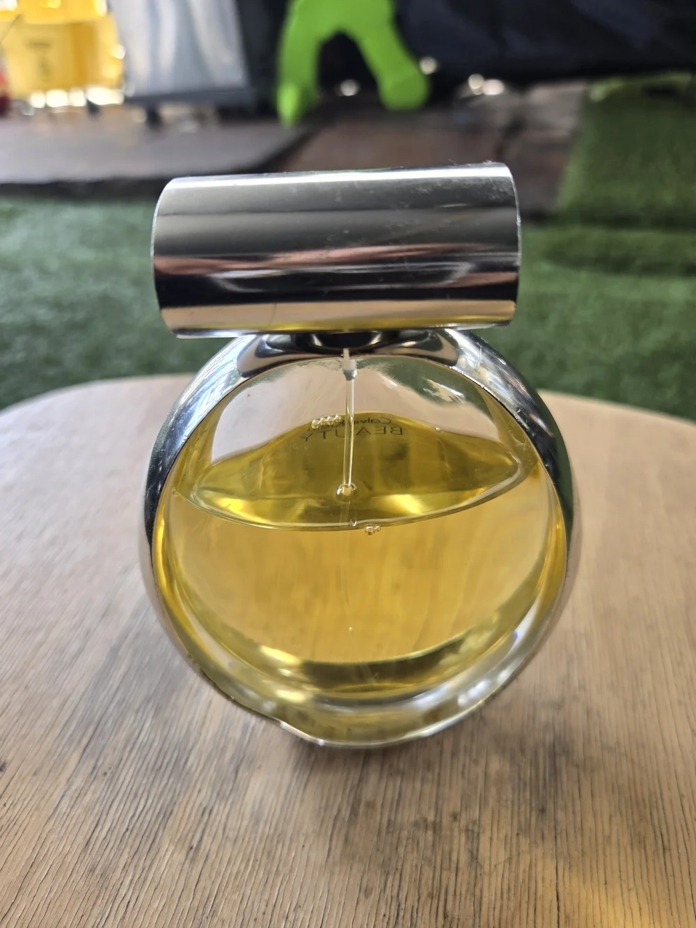 Vintage Calvin Klein Beauty Women's Perfume — Golden Yellow Elixir